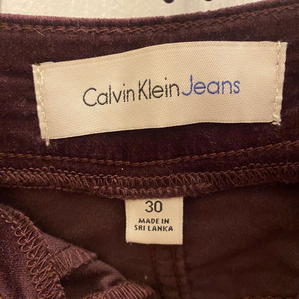 Calvin Klein Velvet Skirt